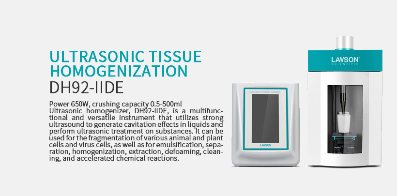 Ultrasonic Tissue homogenization DH92-IIDE